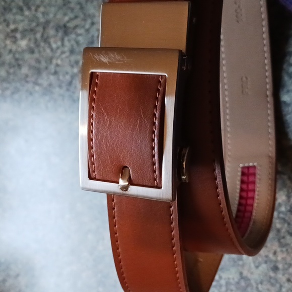 Men's Belt Leather Neubelt With No Holes - Picture 1 of 15